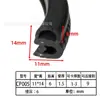 Burbuja Superior en Forma de U Burbuja Lateral Motor de Gabinete Esqueleto Autoajustable Tira de Sellado Epdm Tira de Sellado Compuesta de Epdm