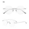 Armazón de Titanio Puro Sin Montura para Mujer con Miopía de Gama Alta Se Puede Equipar con Graduación 71301 Gafas Sin Montura Ultraligeras Estilo Puro Lust
