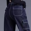 Calça Jeans Feminina para Baixinhas, Nova Coleção Primavera e Outono 2026, Calça Jogger, Caimento Solto, Roupa Casual, Calça Dad para Mulheres