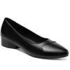Zapatos de madre de suela blanda de cuero suave primavera y otoño 2022 Nuevos zapatos de tacón grueso cómodos de tacón medio boca poco profunda zapatos de mujer de mediana edad y mayores
