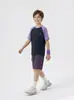 Camisetas Esportivas Frescas de Manga Curta Estilo Coreano de Verão para Crianças, Tops Coloridos de Secagem Rápida para Meninas ao Ar Livre, Camisetas para Meninos Venda por Atacado