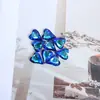 Pendente Cruzado de Vidro de Cristal DIY Acessórios para Roupas Fivelas de Sapato Acessórios Brincos Colar Furo Único Pontiagudo Dupla Face Coração de Pêssego