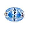 Huagang Gema Color Huevo Diamante Mosan Diamante Suelto Anillos Ovalados Joyería Combinada Moissanita Piedra Suelta Venta al por Mayor