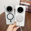 Aplicable a Huawei Mate90Promax Funda de Teléfono Magnética Mate Semi-envuelta Carcasa Dura de PC P90 Mate Ultradelgada Disipación de Calor
