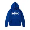 2023 popular marca de moda transfronteiriça Corteiz Devil Island com estampa capuz High Street Moletom masculino estiloso