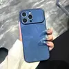 Transforma al Instante en una Funda de Teléfono Grande con Patrón de Mezclilla Adecuada para Apple 17Promax Tendencia 15 Tacto de Piel 13 Acrílico 16