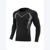 Traje de compresión atlético simple, alta elasticidad, secado rápido, transpirable, absorbe el sudor, no restrictivo, ajuste 3D ceñido y amigable con la piel