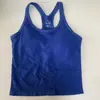 Colete de Yoga com Fio de Alta Elasticidade Roupa Externa Feminina Estilo Curto com Bojo Secagem Rápida Costas em I Plástico Bolha Colete Esportivo para Corrida