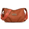 Bolsa Transversal de Tecido Oxford para Mulheres 2025 Novo Estilo Bolsa Grande Capacidade Multi-Compartimentos Leve Bolsa de Ombro Moda Bolsa de Lona