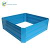 Caja Combinada Multifuncional para Verduras y Flores de Exterior Caja para Flores Jardín en Tejado Cuadrada Caja Metálica para Flores Caja para Verduras de Balcón