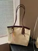 2026 Nueva Moda Bolso de Axila para Mujer, Gran Capacidad, Estilo Simple y Lindo, Bolso de Hombro de Color Sólido de Moda, Bolso de Mano Estilo Cubo