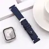 En Stock para Huawei Gt5 Samsung Correa de Cuero Inteligente para Reloj Patrón de Avestruz Cera de Aceite Piel de Vaca Brillante Liberación Rápida 22mm Hombre