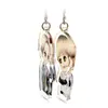 Llavero Acrílico Personalizado Creativo Pareja DIY Llavero Colgante Pequeño Anime Dibujos Animados Estrella Soporte Personalización