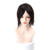Cabello real ladies tejido a mano sobre la cabeza headgear de cabello real cabeza de práctica malla de costura tejida a mano puede ser una variedad de estilo teñir permanente cortar