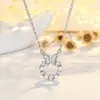 Novo colar de clavícula S925 banhado a prata esterlina com borboleta e pérola, nicho de luxo leve japonês e coreano, estilo fresco e natural para mulheres