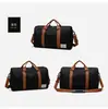 Bolsa de Fitness Deportiva Bolsa de Viaje Bolsa de Lona Oxford Gran Capacidad Bolso de Hombro Cruzado Bolsa de Almacenamiento Bolsa Portátil para Abordar