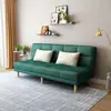 Este sofá cama versátil y plegable es perfecto para apartamentos pequeños y propiedades de alquiler.. Es un sofá de cuero económico y minimalista que también funciona como silla