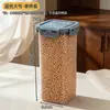 Pote BNBSselado Pote de Arroz Recipiente de Armazenamento de Grau Alimentício Cozinha Temperos Grãos Secos Caixa de Cereal
