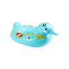 Asiento Animal Inflable de PVC Anillo de Natación para Niños Anillo de Natación Animal Engrosado Asiento de Tigre Tortuga Animal Yate Pequeño