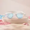 Óculos de Natação Infantis para Meninos e Meninas, Alta Definição, Anti-Embaçante, À Prova d'Água, Armação Grande, Óculos de Natação Confortáveis, Equipamento de Mergulho Fofo com Desenho Animado