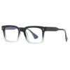 Marco de gafas transfronterizas de estilo europeo y americano, sencillo, de alta calidad, con caja de detección de arroz y clavos, antiluz azul, para uso diario, negocios y ocio.
