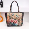 Comercio Exterior al por Mayor Nuevo Bolso Étnico de Elefante Matai para Mujer Bolso de Mano Simple para el Trabajo Bolso de Lona Bordado Bolso Pequeño Transfronterizo