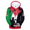 Sudadera con capucha y cremallera para el verano de 2024, Go Palestine, Free Palestine