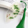 Pingjiang Estilo Chino Ciruelo Orquídea Bambú Crisantemo Hoja de Magnolia Hoja de Bodhi Vena Marcador de Libros Hermoso Lugar Escénico Logo Regalo de Boda Al por Mayor