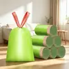 Bolsas de basura de artemisa para el hogar, bolsas portátiles con cordón, bolsas de limpieza de cocina elegantes y prácticas, venta al por mayor desde el fabricante