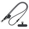 Cordão para Celular Transversal 7mm Alça de Pescoço Cordão para Celular Trançado Grosso Cordão Transversal Multifuncional Espaçador de Celular DIY