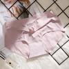 Ropa interior de verano transfronteriza de seda de hielo, Calzones de verano sin costuras de cintura media para mujer, Ropa interior ultradelgada elástica transpirable, Estilo femenino
