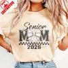 Camiseta para Mujer 2026 Estilo Y2K Béisbol Lazo Gráfico Top Moda Día de la Madre Casual Algodón