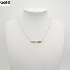 Nuevos Productos Europeos y Americanos, Collar de Flecha de Aleación Retro y Simple, Cadena para Suéter de Mujer al por Mayor, Joyería Transfronteriza