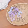 Estilo Coreano Gris-Morado Cinta Acanalada Lazo Materiales de Empaque Accesorios de Lazo para Joyería Hecha a Mano Venta al por Mayor