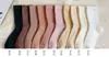Meias Brancas para Mulheres, Comprimento Médio da Panturrilha, Estilo Primavera e Outono, Cor Sólida, Parte Inferior de Algodão, Anti-Odor, Cano Longo, Tendência, Pós-Parto, Tricô Canelado, Meias Curtas Femininas