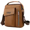 Bolso de hombro nuevo y elegante para hombre, bolso cruzado, maletín casual de negocios, bolsa de mano de gran capacidad, mochila