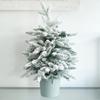 30CM-180CM Árvore de Natal Árvore Nua Decoração de Janela de Natal PE Árvore Nórdica PVC Árvore de Neve Vestuário