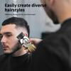 Nueva Cortadora de Cabello Eléctrica Transfronteriza Recargable Pantalla Digital Cortadora Eléctrica Especial para Salón de Peluquería Artefacto para Cortar el Cabello para Autocorte