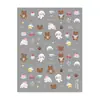 Redanco 5D Embutido Ins Celebridade da Internet Adesivos para Unhas Desenho Animado Concha Luz Gatinho Urso Coelho Adesivos para Unhas Dr2066