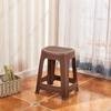 Bancos de Plástico para Uso Doméstico, Bancos Gruesos para Adultos, Elegantes Bancos para Mesa de Comedor, Pequeños Bancos Cuadrados Simples, Bancos Altos Económicos, Venta al Por Mayor de Fábrica