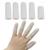 Dolor de fisura en el dedo ampollas callosidades cubierta de silicona SEBS para dedo cubierta para la punta del dedo protector de dedo cubierta protectora para la punta del dedo