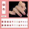 Use armadura de verano nuevo corto delgado lindo al por mayor producto terminado parche de uñas reutilizable uñas popular
