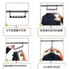 Oferta especial transfronteriza para perchero Magic Magic plegable de plástico ABS, gancho de conexión multifunción, almacenamiento, venta al por mayor