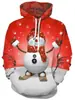 Nuevo comercio exterior transfronterizo Europa y Estados Unidos Navidad floral Amazon AliExpress estación independiente impresión suéter para hombre