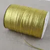 Fita com glitter fita de glitter prateado cor dourada e prateada fita de embalagem para caixa de presente pacote de material para artesanato brinco fita para acessórios de cabelo fita para chapéu