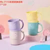 Taza de plástico simple para enjuague bucal al por mayor 2 yuanes tienda departamental taza de plástico para lavar baño del hogar taza de plástico para adulto para cepillarse enjuague bucal