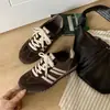 Tênis Retro Forrest Gump 2026 Outono Novos Tênis Femininos Sola Grossa Aumentador de Altura Tênis de Treino Alemão Esportivo Casual Feminino