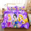 Juego de Edredón Transfronterizo Ropa de Cama Serie Princesa Ropa de Cama para Habitación Infantil Juego de Tres Piezas Amazon