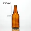 Spot atacado garrafa de cerveja de vidro 250ml330ml650ml garrafa de bebida de vidro garrafa de cerveja artesanal