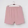 Pantaletas de Color Sólido Finas de Verano para Mujer, Pantalones Cortos tipo Boxer para Mamá, Talla Grande Holgados Transpirables para Adultos Mayores, Calzoncillos tipo Boxer para Mayores